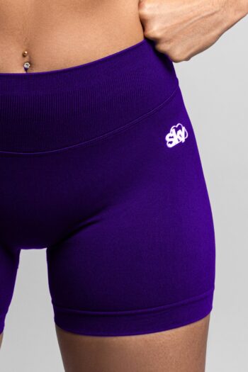 Seamless Scrunch Short Purple