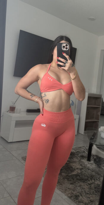 Sculpt Seamless Leggins Coral Powder